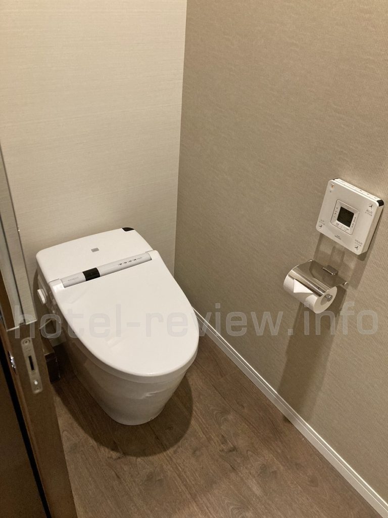 大阪マリオット都ホテルのトイレ