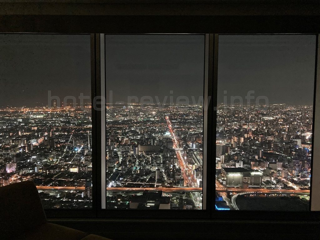 大阪マリオット都ホテルからの眺め