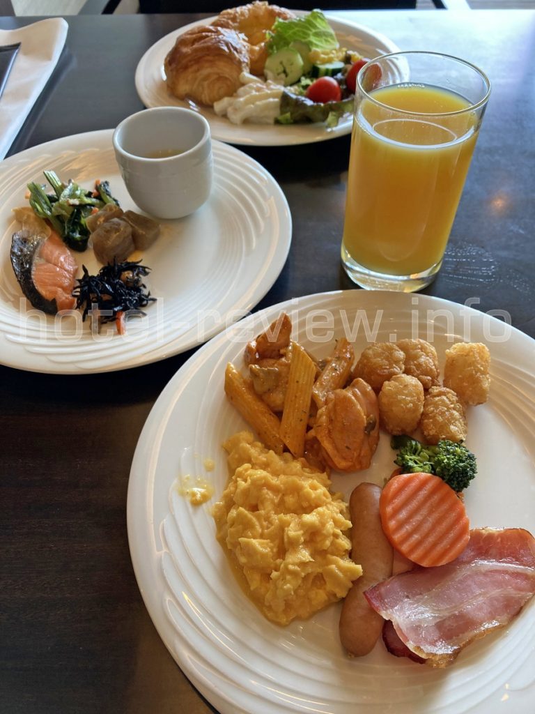 ハイアット東京のクラブラウンジ朝食