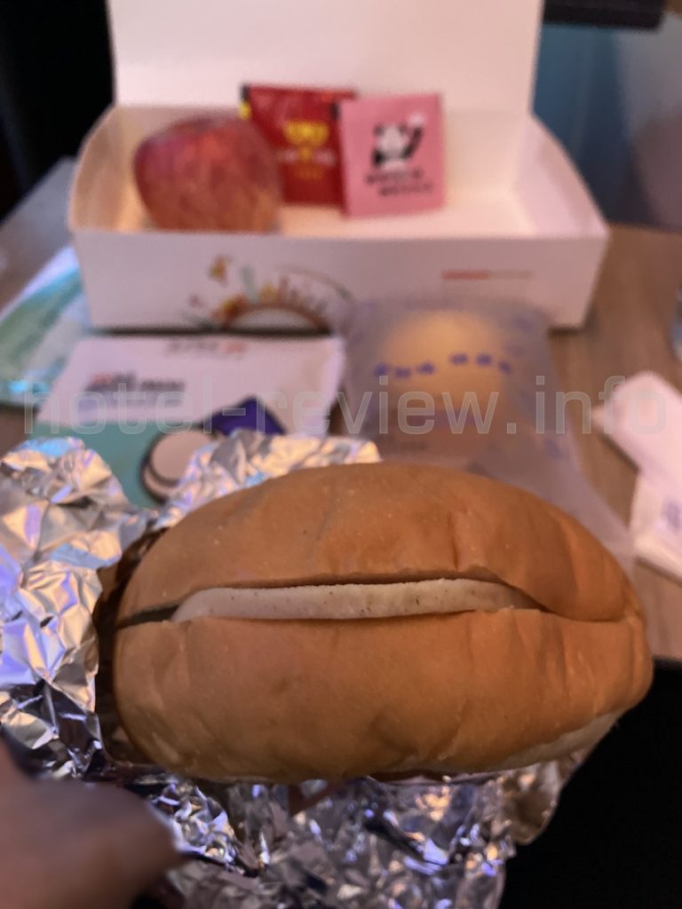 深圳航空ビジネスクラスの機内食