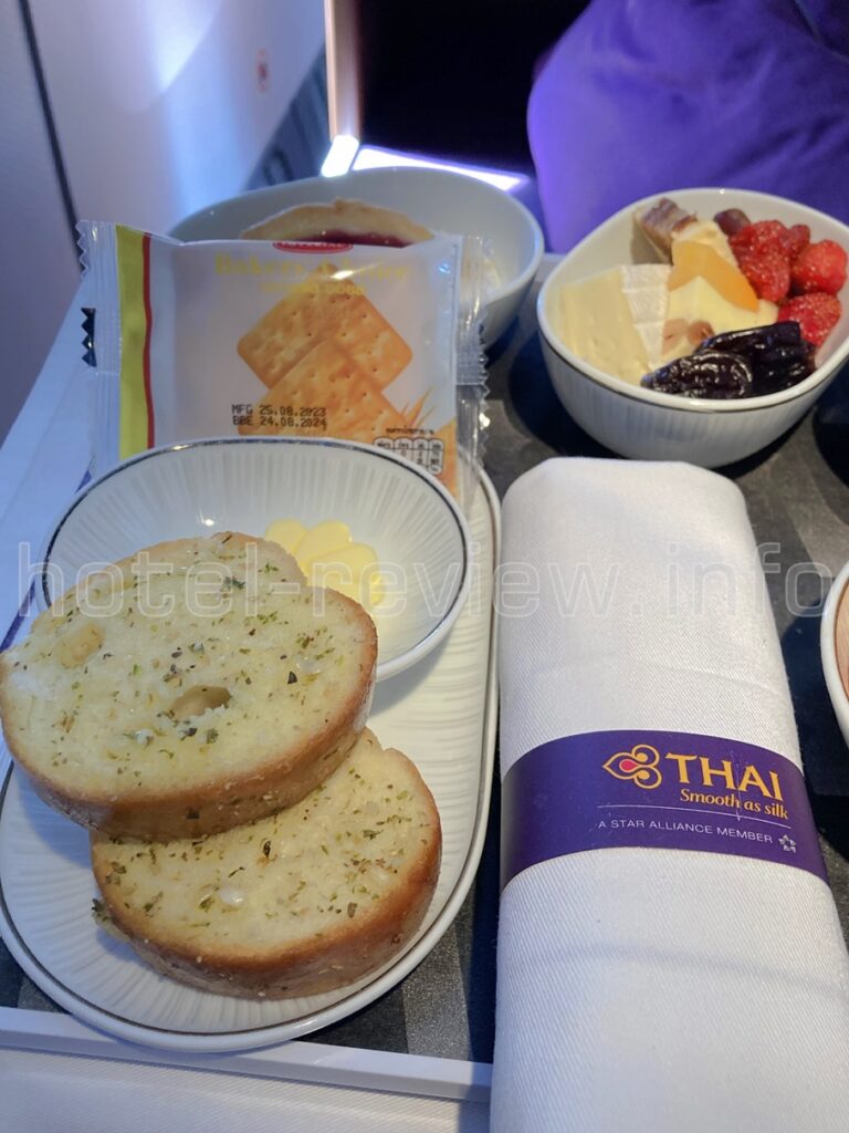タイ航空ビジネスクラスの機内食