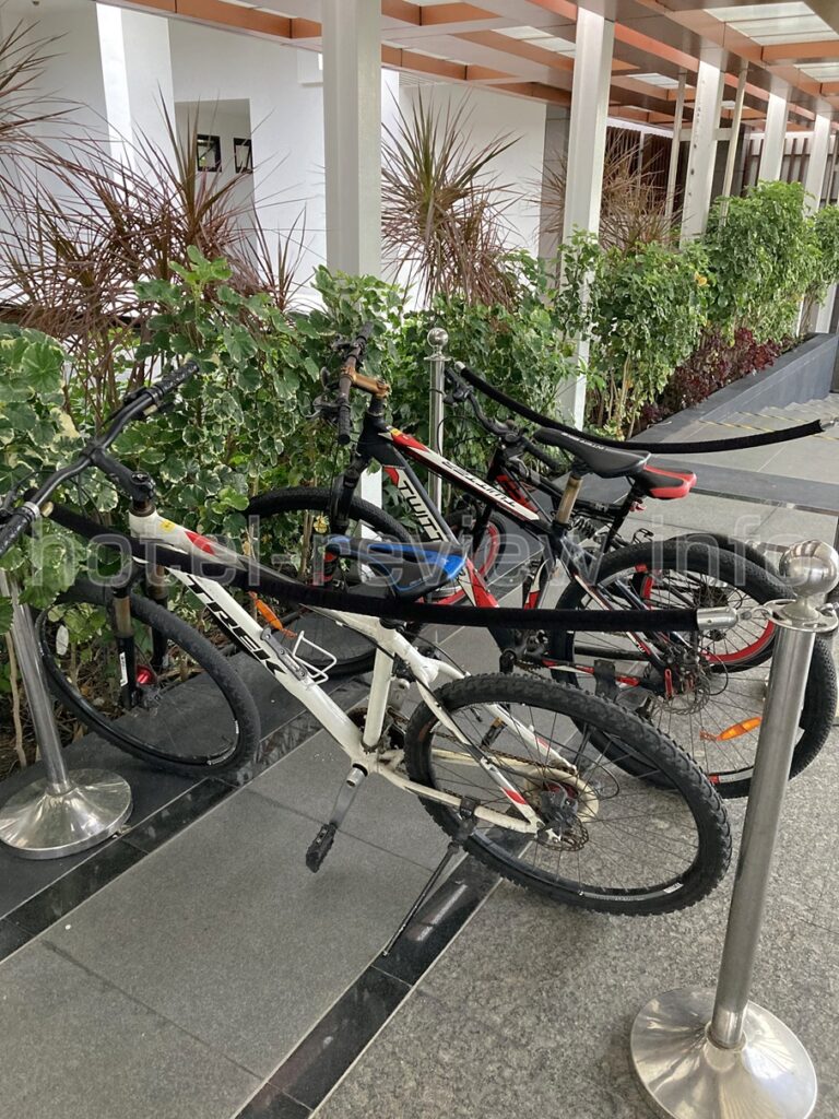 ルメリディアンスワンナプームの自転車貸出サービス