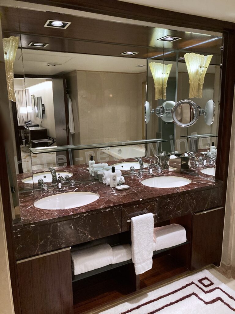 ポートマンリッツカールトン上海のバスルーム
