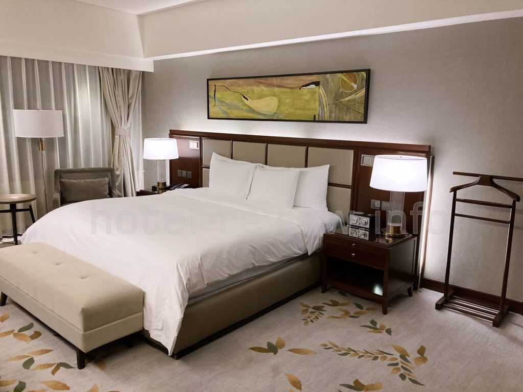 ポートマンリッツカールトン上海の寝室