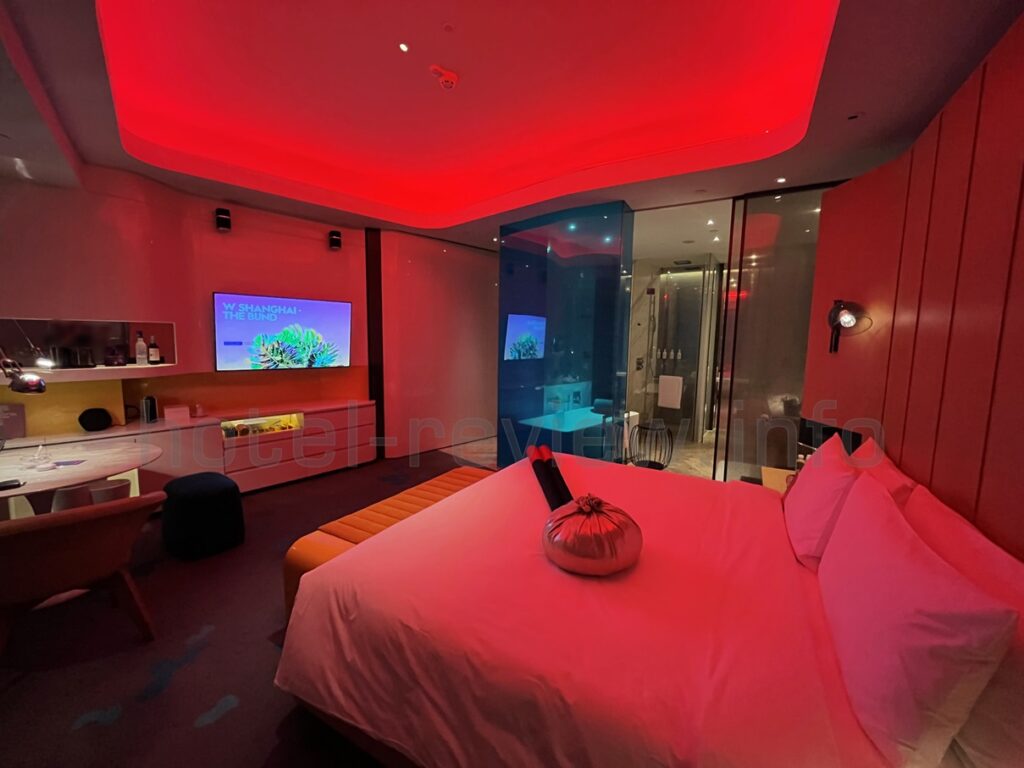 Wホテル上海の客室