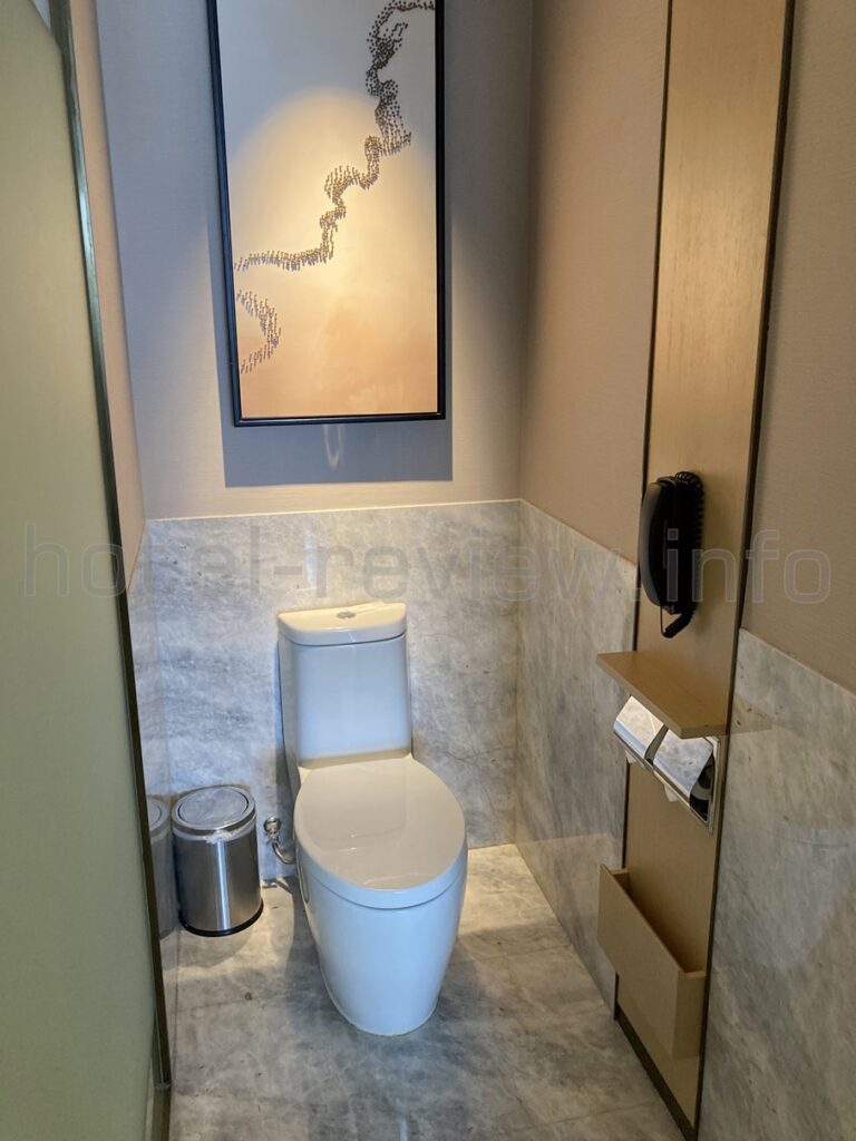 ヒルトン泉州の客室トイレ