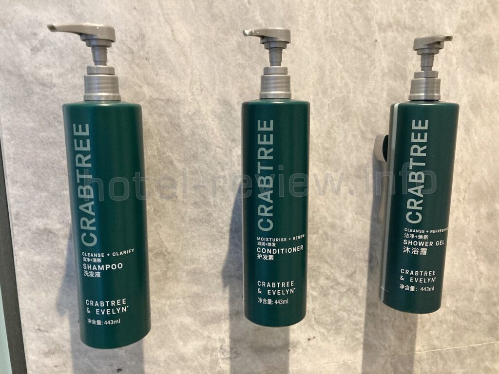 ヒルトン泉州のバスアメニティ