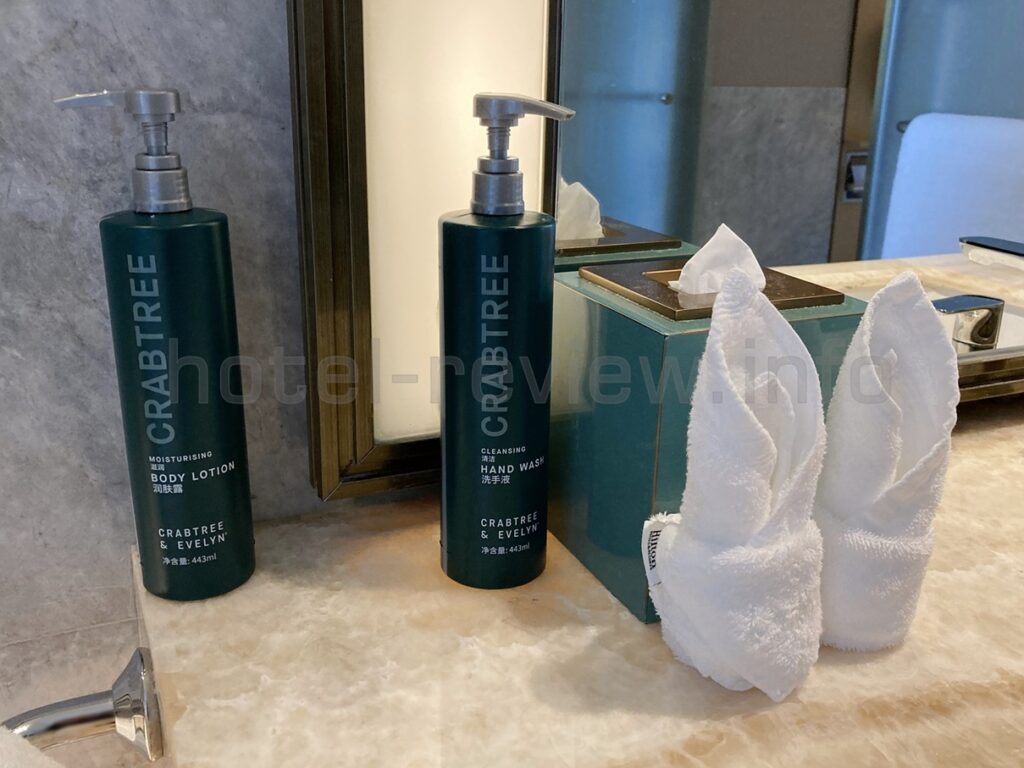 ヒルトン泉州のバスアメニティ