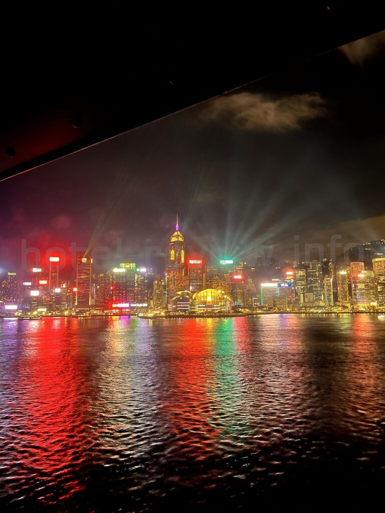 リージェント香港ホテル客室からの眺め
