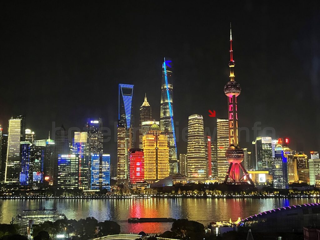 リッツカールトン上海浦東の外観