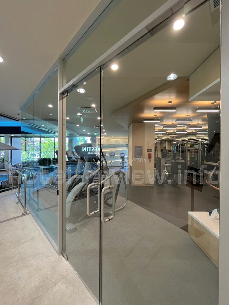 ウェスティンベイショアバンクーバーのジム