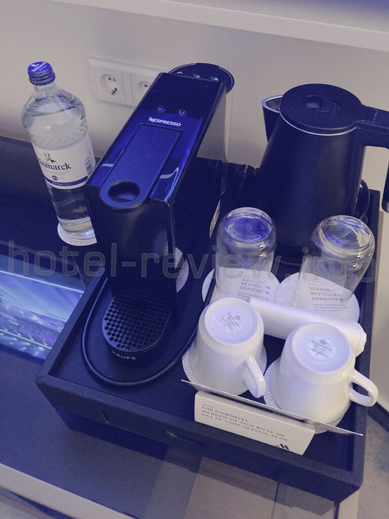 ハンブルクマリオットホテルの客室アメニティ