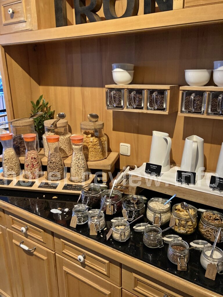 ハンブルクマリオットホテルの朝食