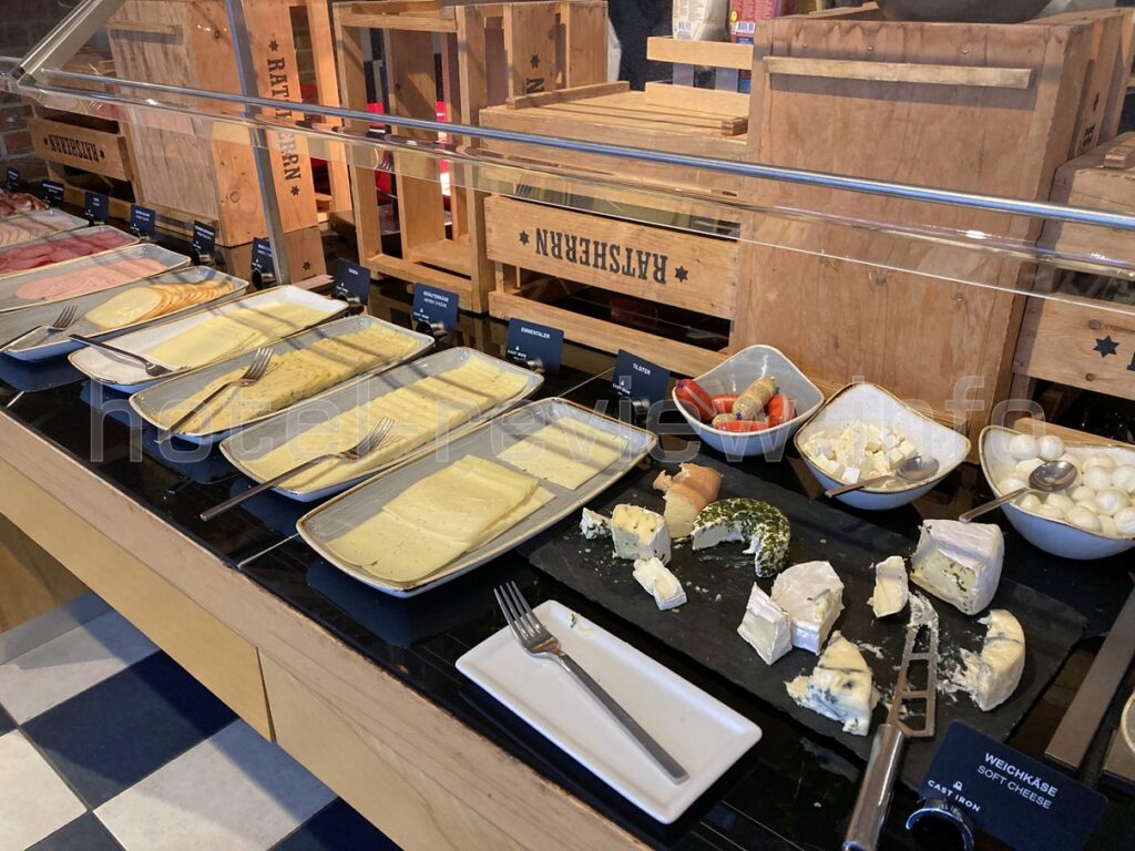 ハンブルクマリオットホテルの朝食