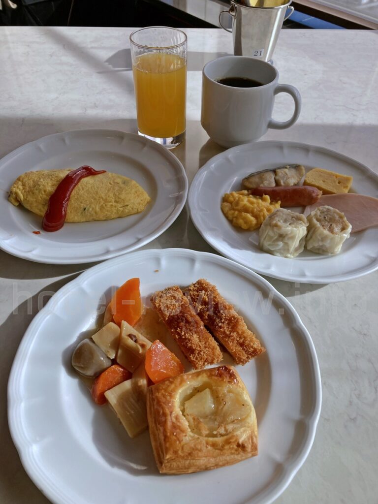 横浜ベイシェラトンの朝食