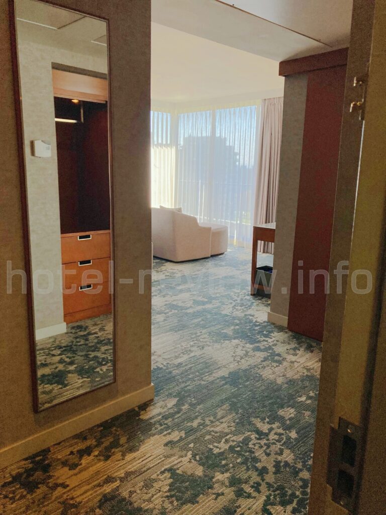 ウェスティンベイショアバンクーバーの客室