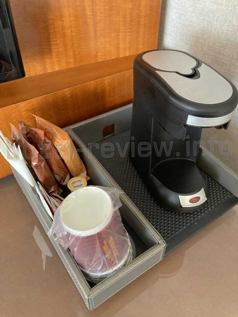 ウェスティンベイショアバンクーバーの客室アメニティ