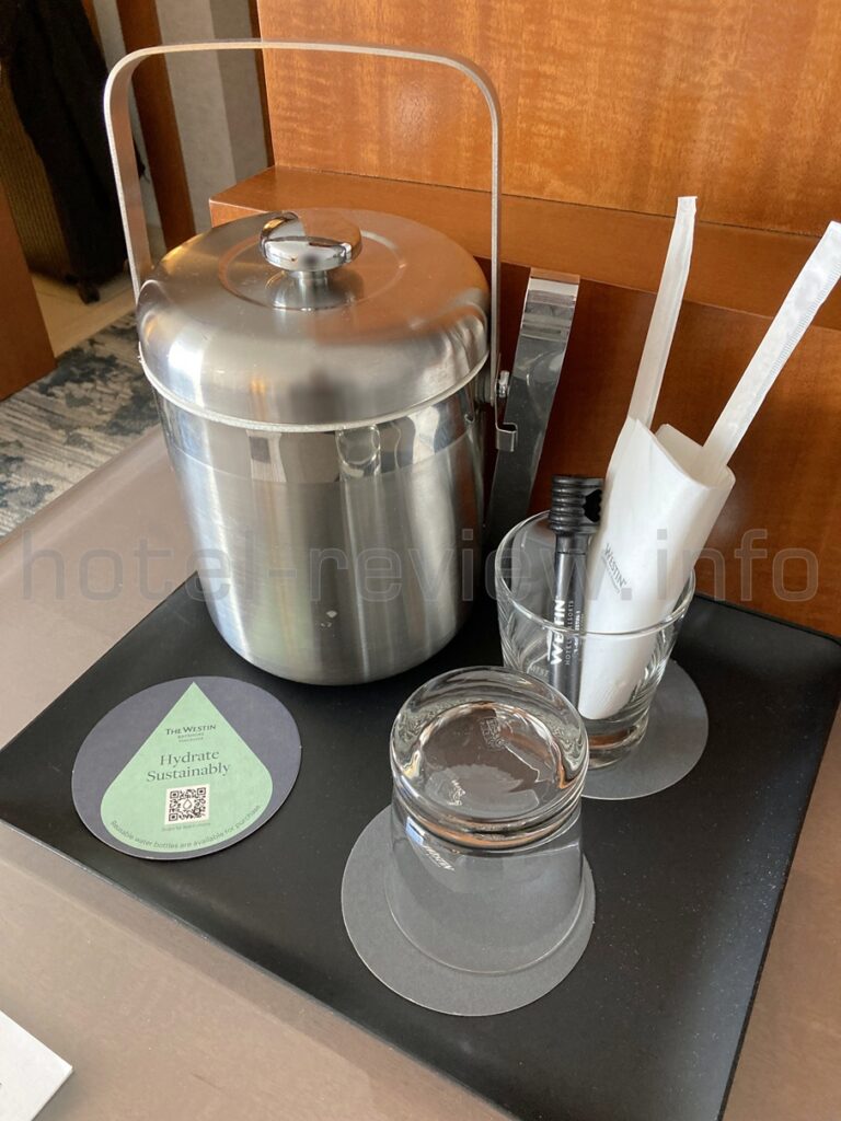 ウェスティンベイショアバンクーバーの客室アメニティ
