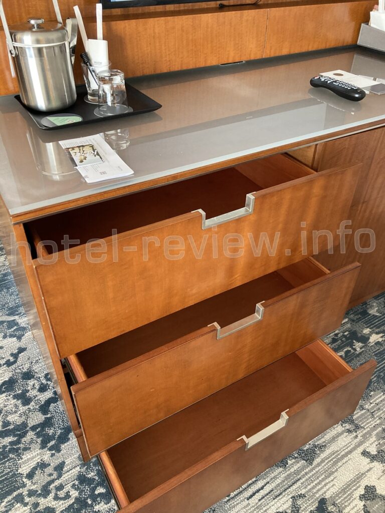 ウェスティンベイショアバンクーバーの客室アメニティ