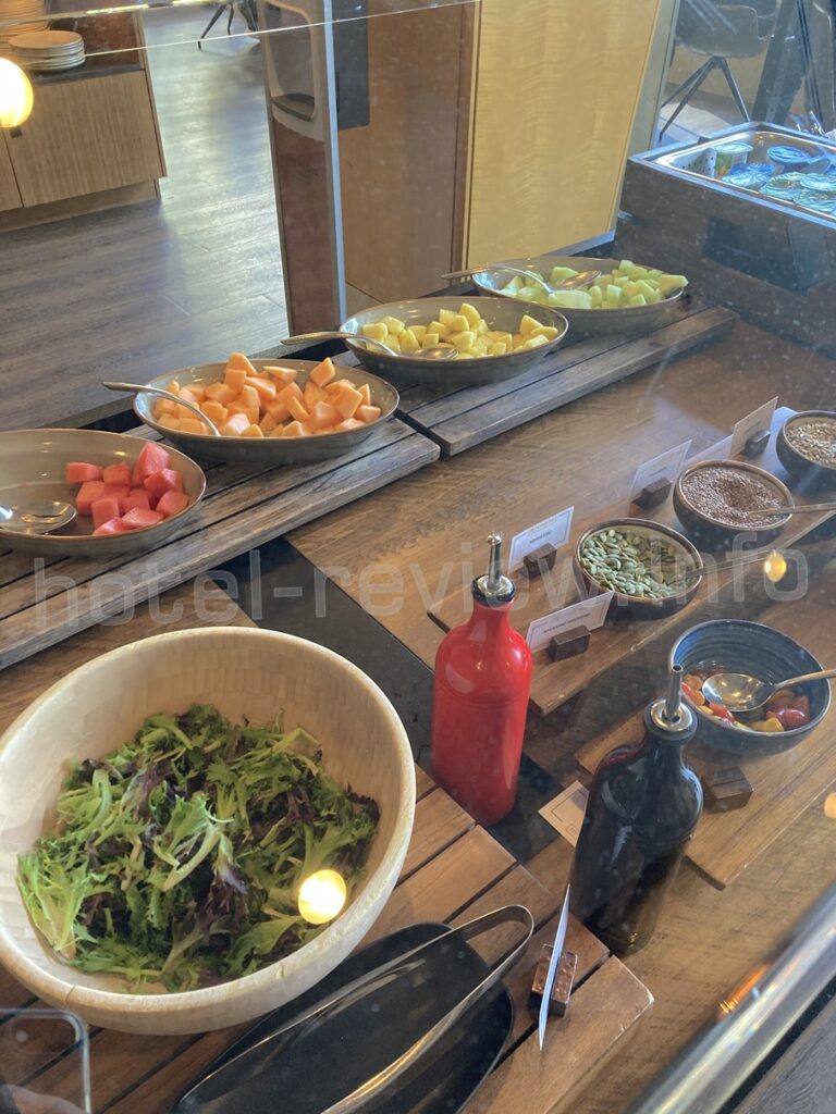 ウェスティンベイショアバンクーバーの朝食