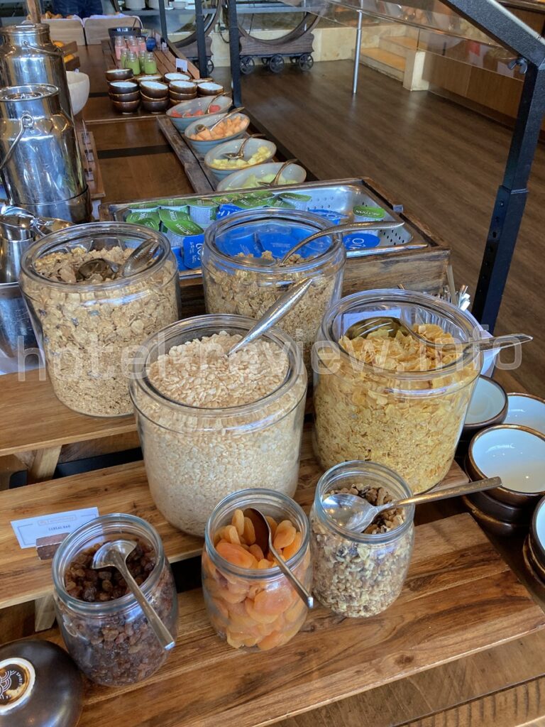 ウェスティンベイショアバンクーバーの朝食