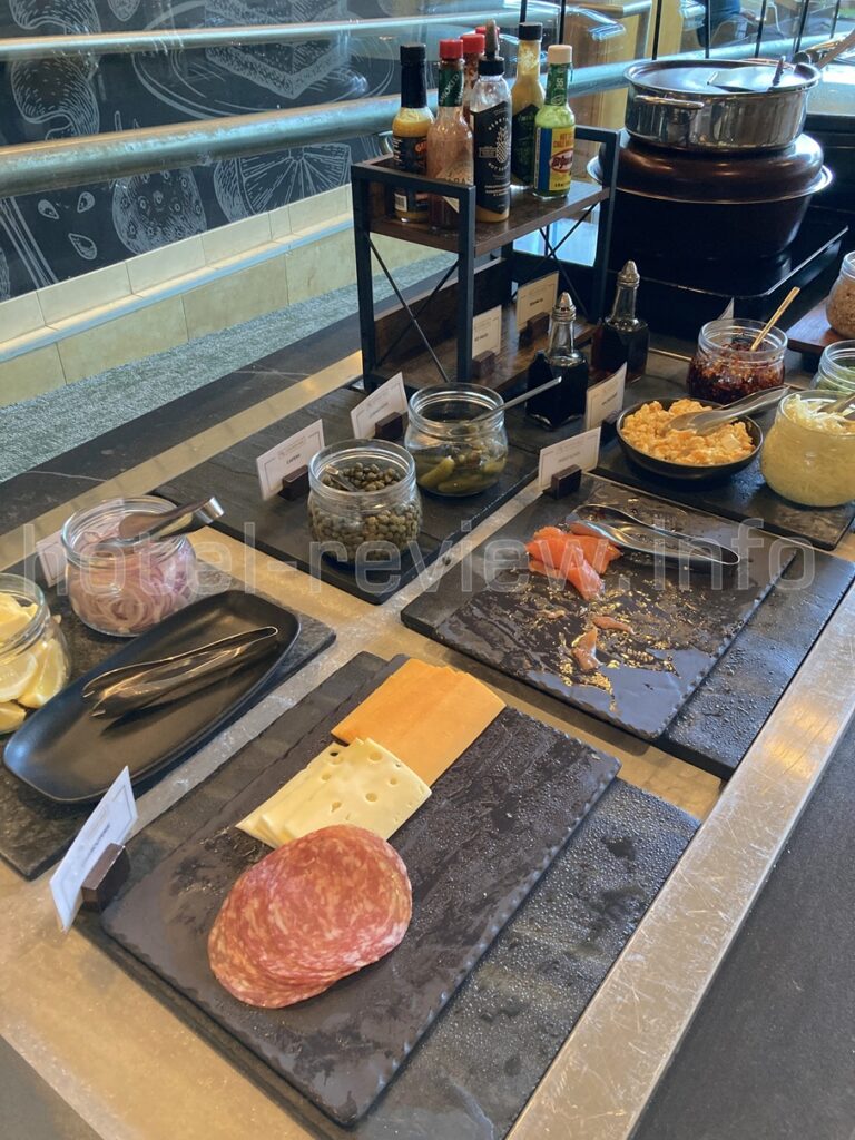 ウェスティンベイショアバンクーバーの朝食