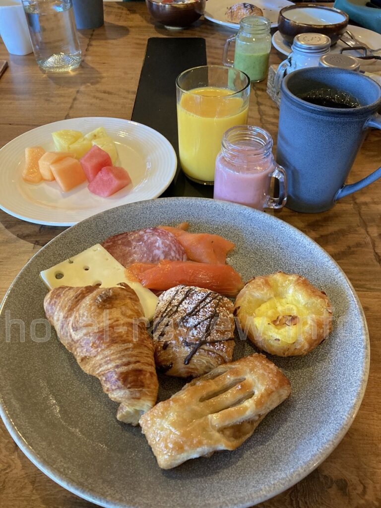 ウェスティンベイショアバンクーバーの朝食