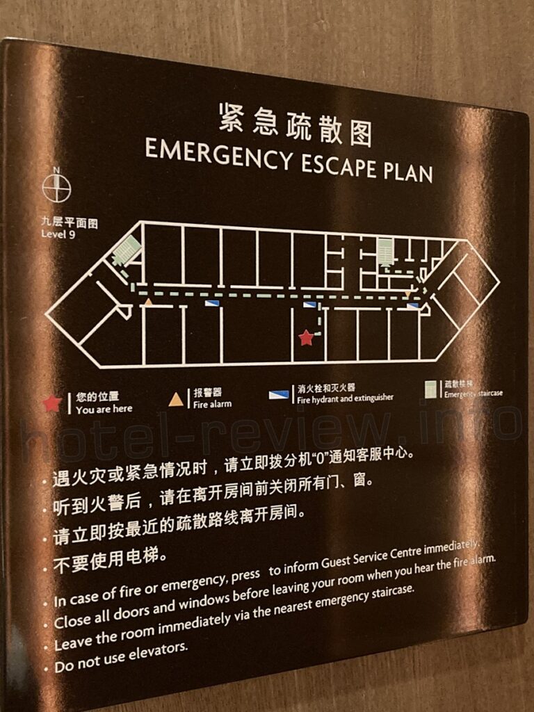 インターコンチネンタル泉州のフロアプラン