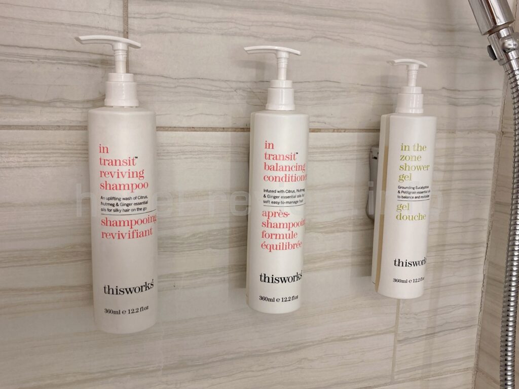 ポートランドマリオットウォーターフロントのバスアメニティ