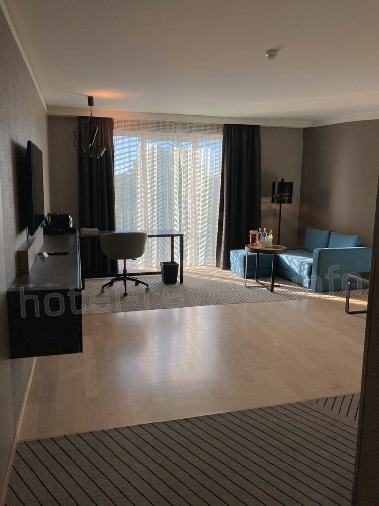 ルメリディアンハンブルグのベッドルーム