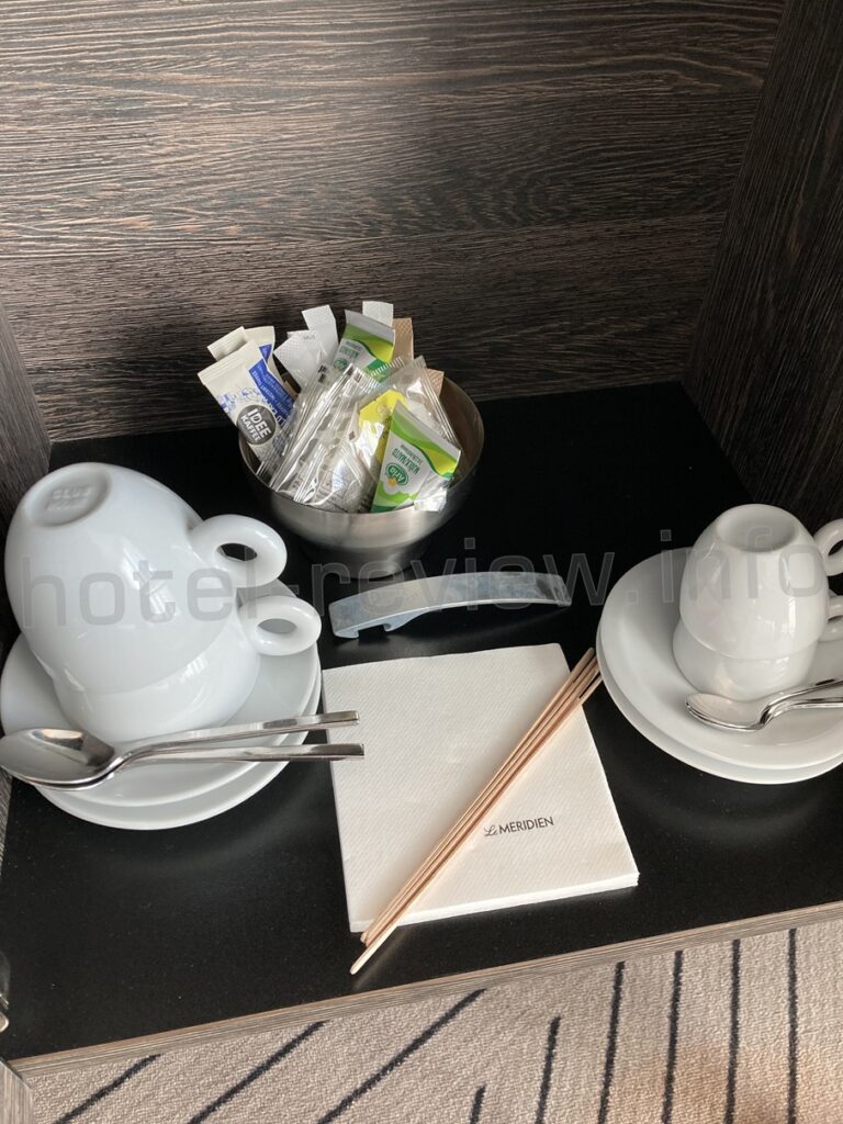 ルメリディアンハンブルグの客室アメニティ