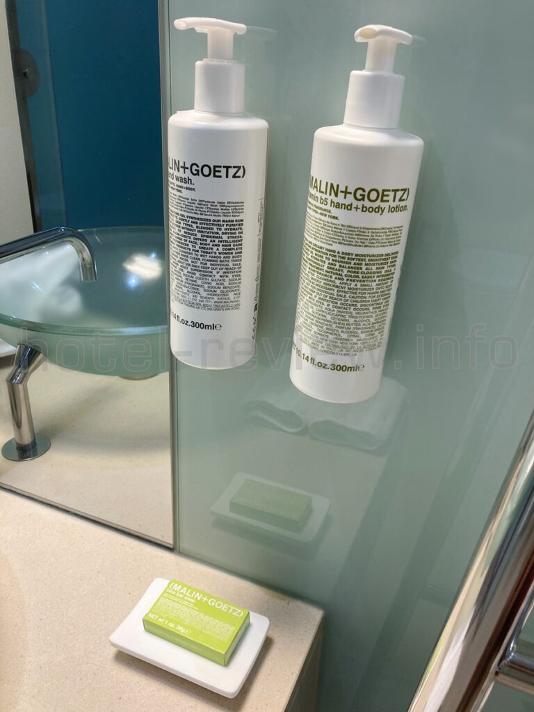 ルメリディアンハンブルグのバスアメニティ