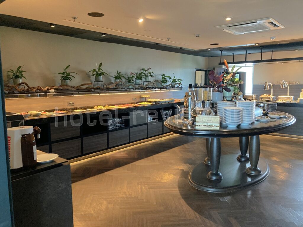 ルメリディアンハンブルグの朝食会場