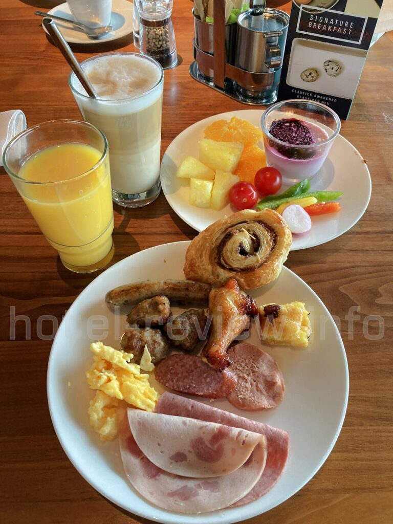 ルメリディアンハンブルグの朝食