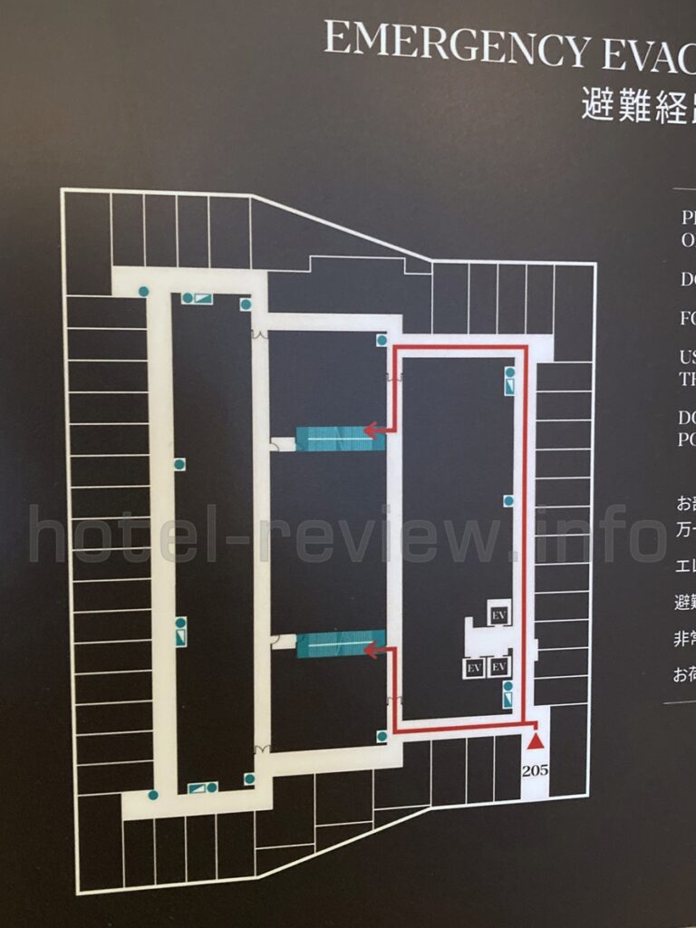 ホテル虎ノ門ヒルズのフロアプラン