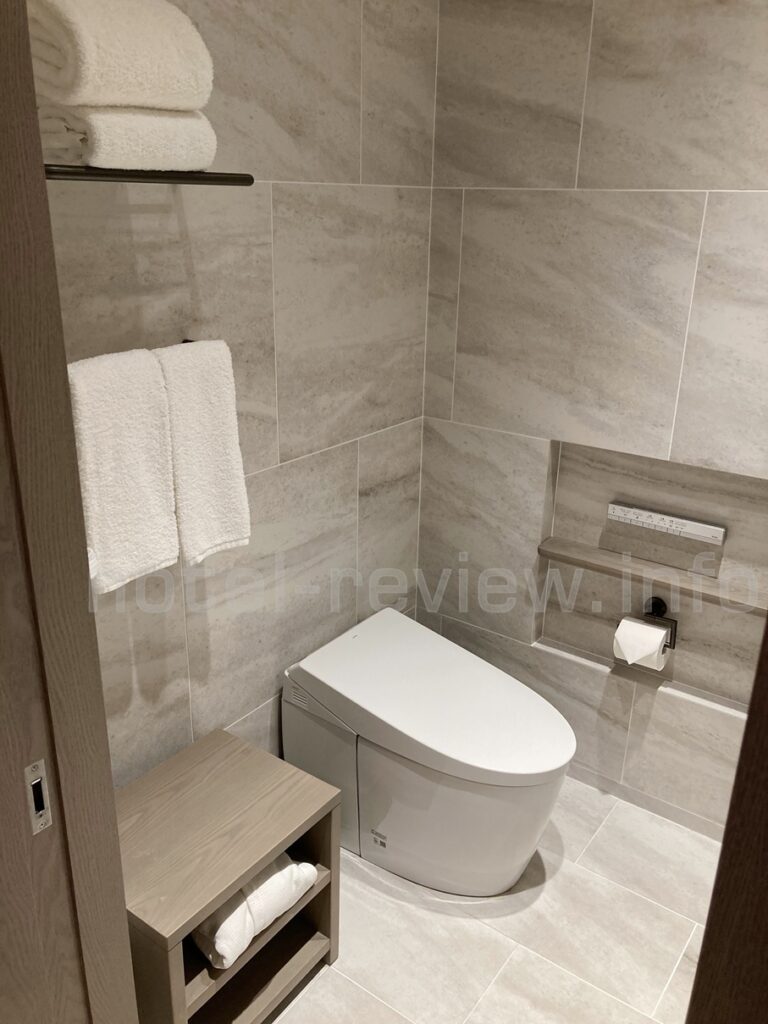 ホテル虎ノ門ヒルズのトイレ