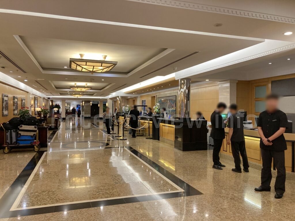 ホテルニューオータニ長富宮のロビー