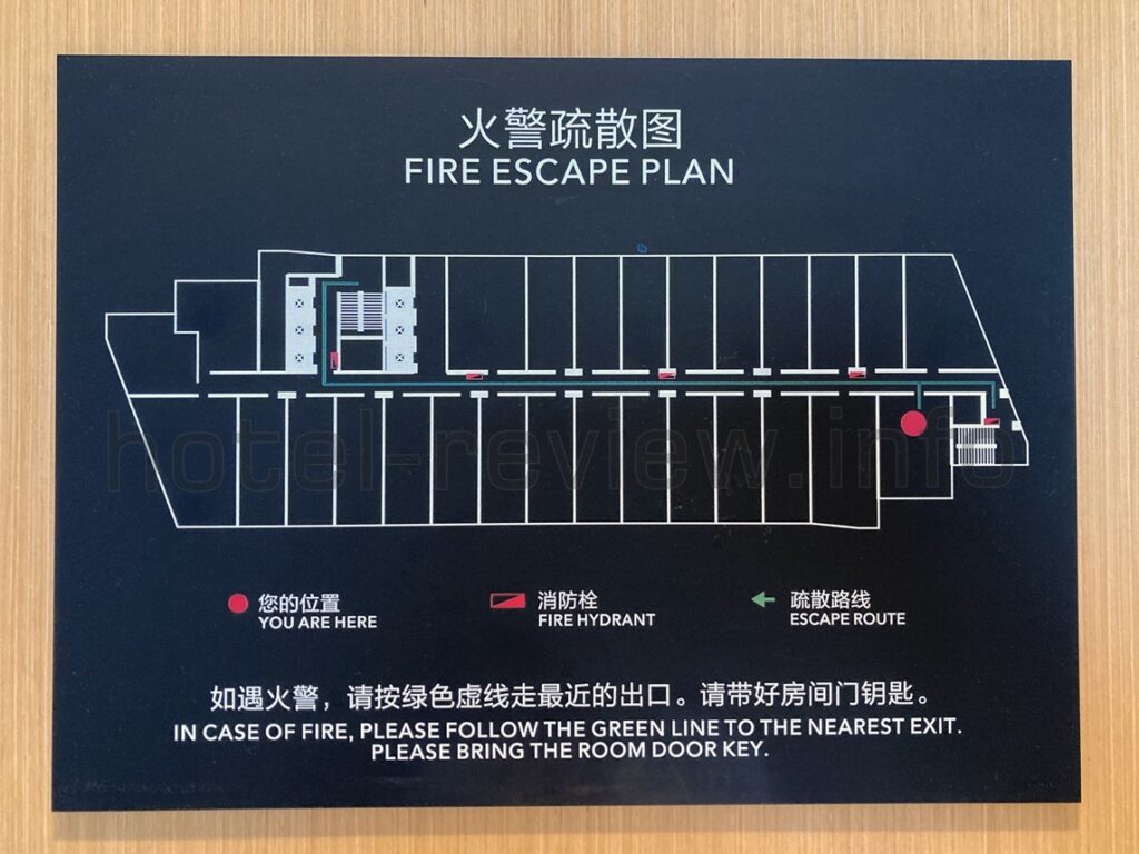 コートヤード厦門のフロアプラン