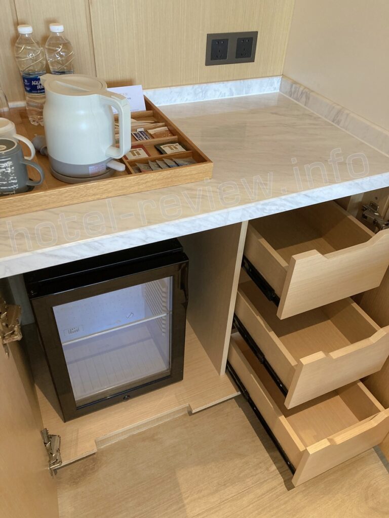 コートヤード厦門の客室アメニティ