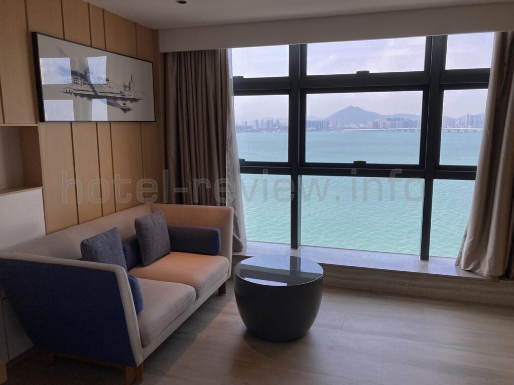 コートヤード厦門の客室からの眺め