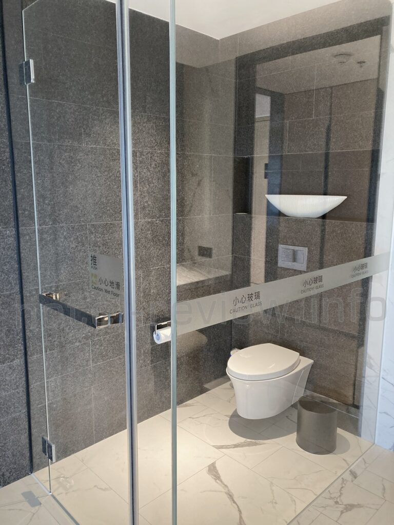 コートヤード厦門の客室トイレ