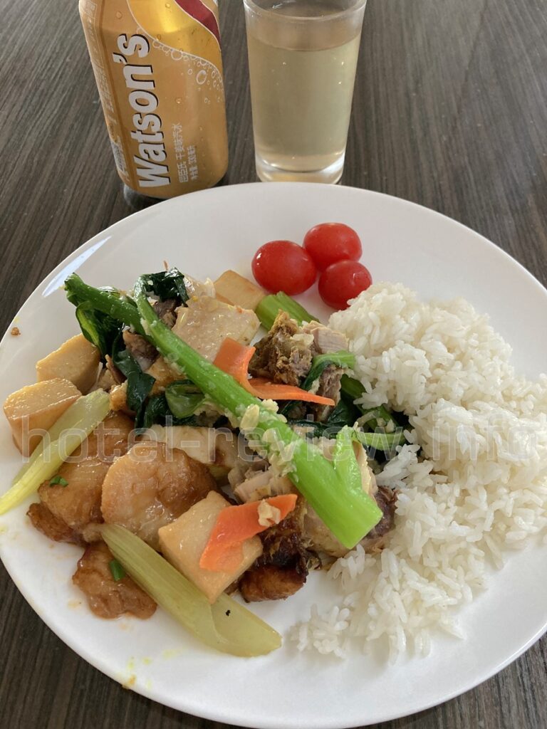 コートヤード厦門のラウンジ食事