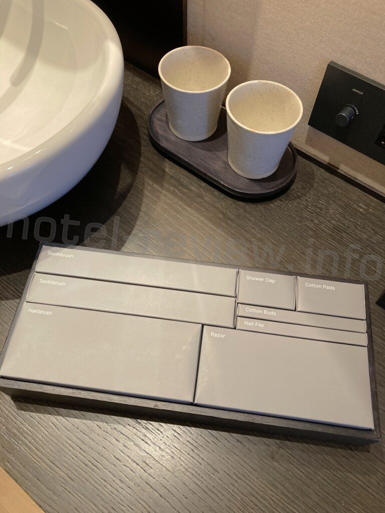 ホテル虎ノ門ヒルズのアメニティ