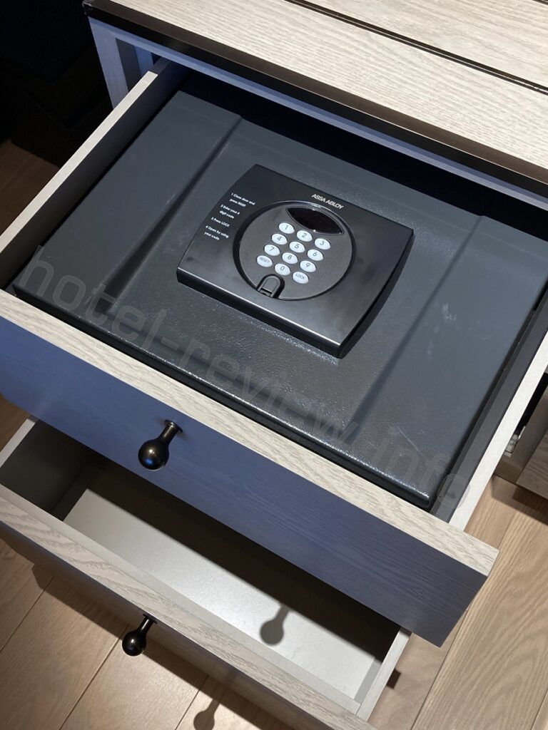 ホテル虎ノ門ヒルズのセイフティーボックス