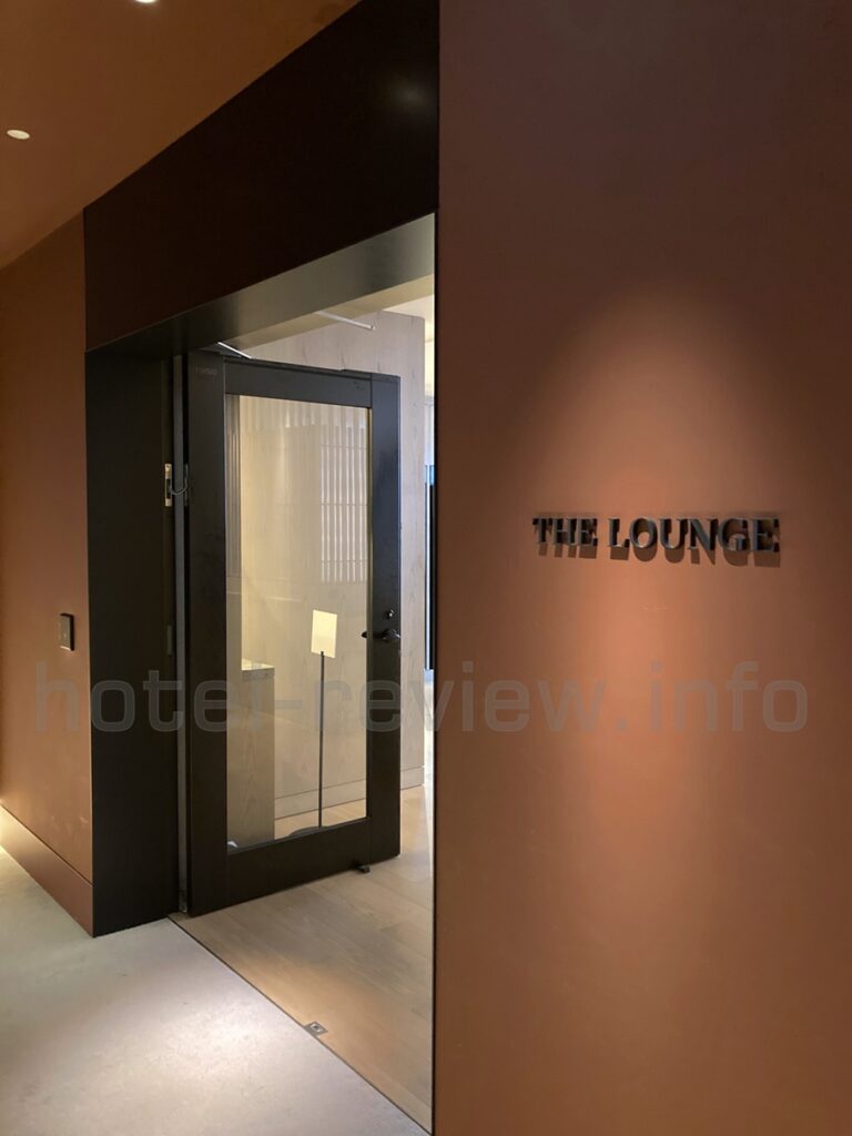 ホテル虎ノ門ヒルズのラウンジ