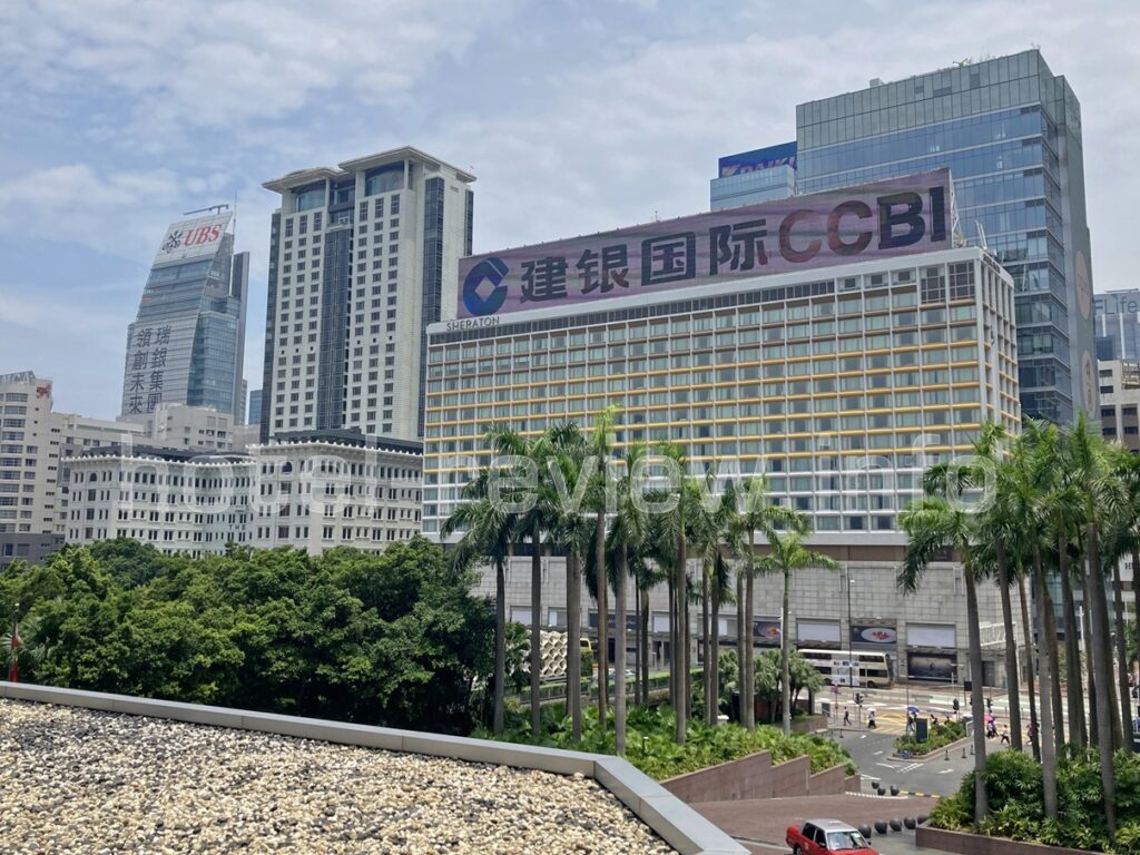 リージェント香港からの九龍側の眺め