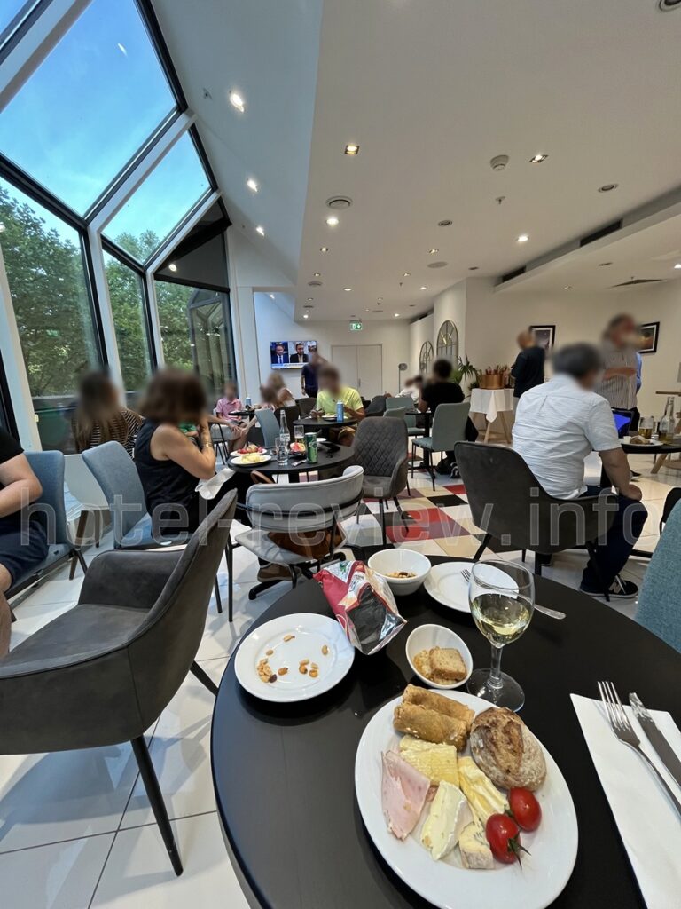 パリマリオットリブゴーシュのエグゼクティブラウンジの様子