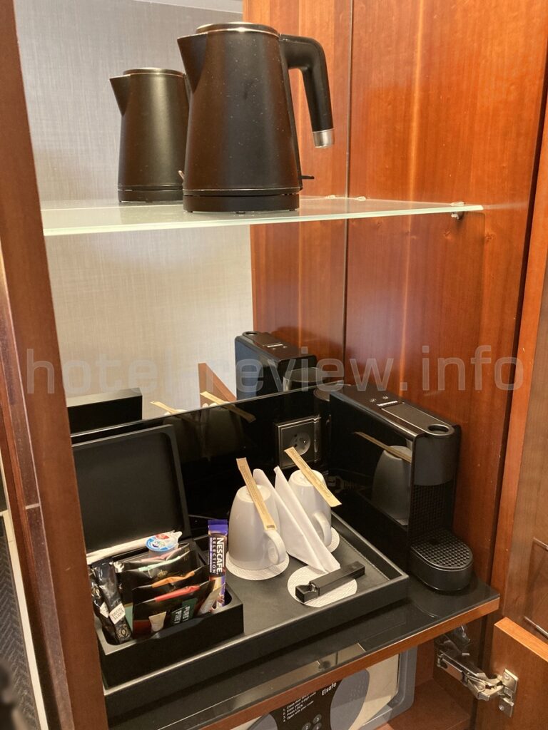 パリマリオットリブゴーシュの客室ミニバー