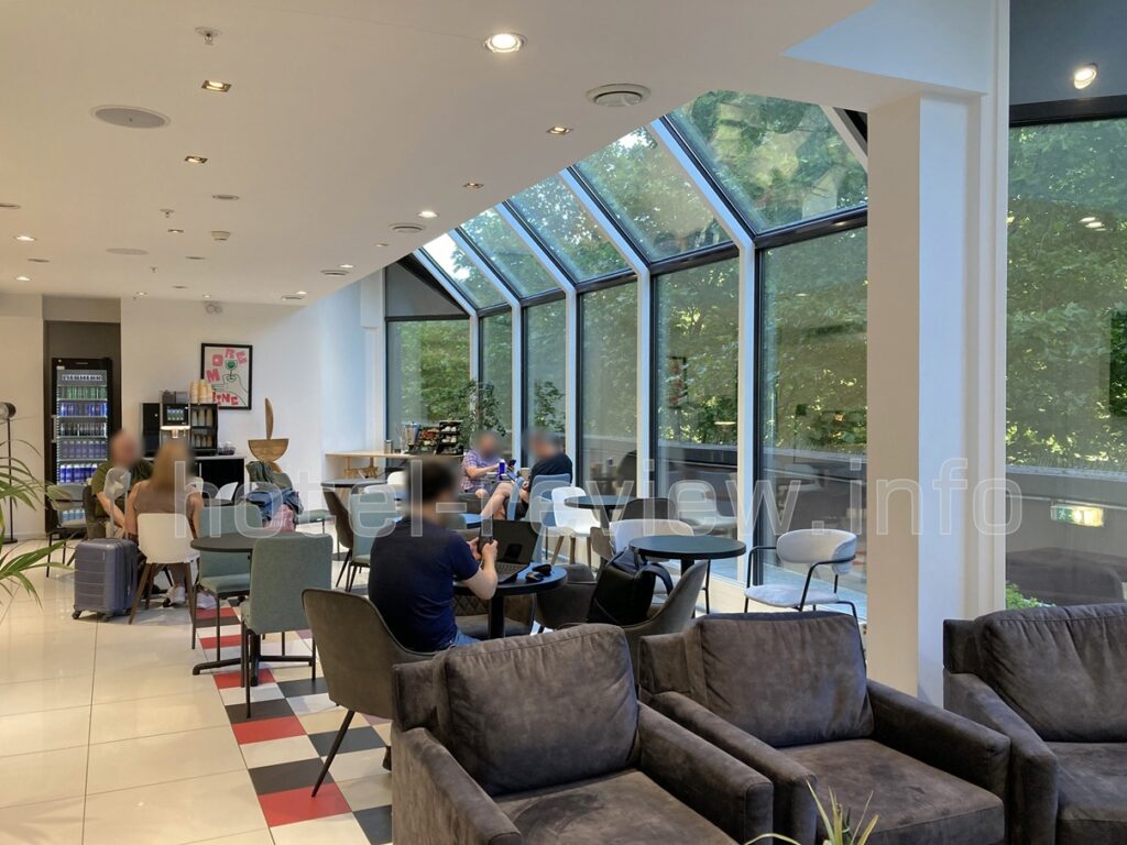 パリマリオットリブゴーシュのエグゼクティブラウンジの様子