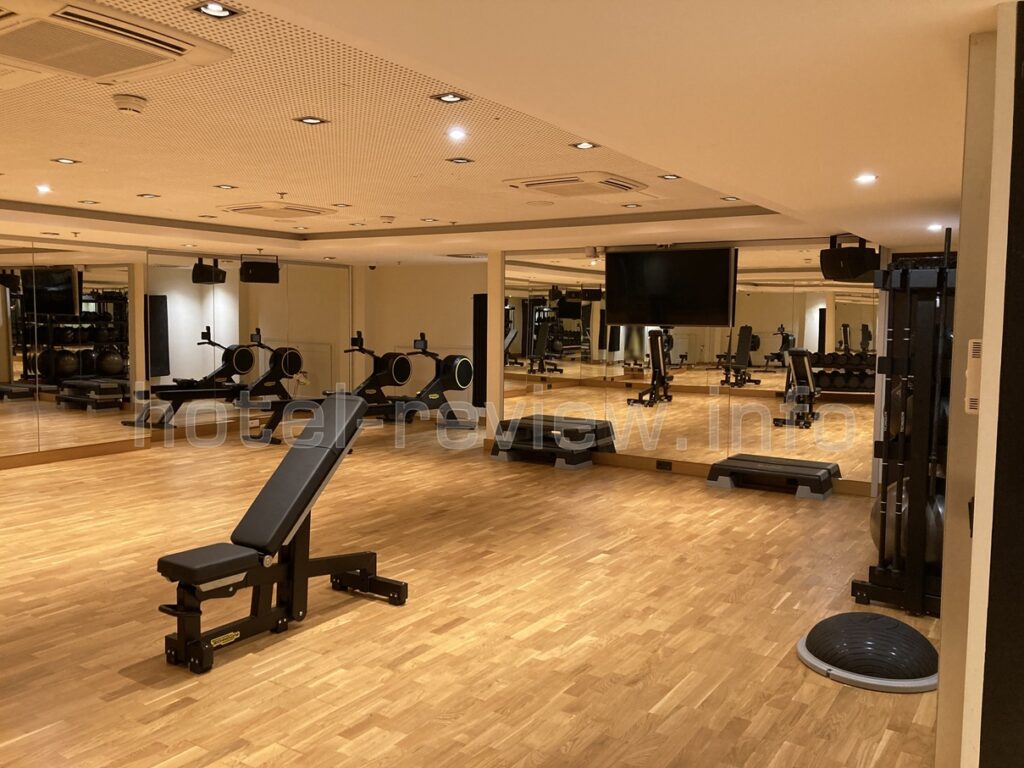 パリマリオットリブゴーシュホテルのフィットネスジム